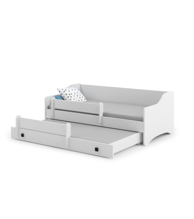 Lit gigogne EVOC 2*160x80cm avec matelas