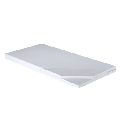 Lit enfant tracteur rouge avec matelas et sommier inclus