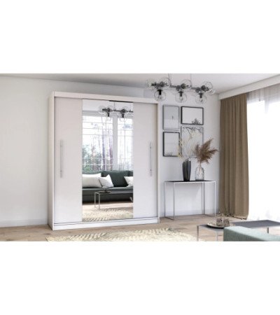 Armoire Eireen I 203 cm avec miroir