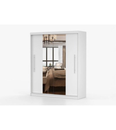 Armoire Eireen I 203 cm avec miroir