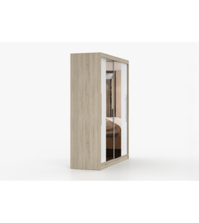 Armoire Eireen I 203 cm avec miroir