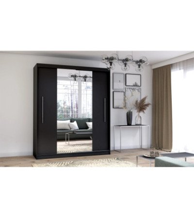 Armoire Eireen I 203 cm avec miroir