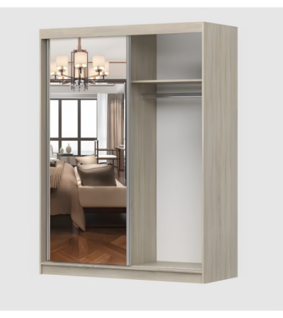 Armoire Enola 150 cm avec miroir