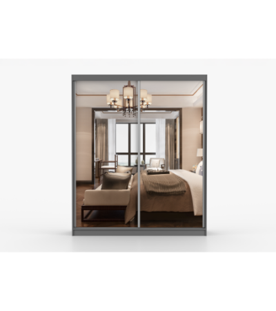 Armoire Solènea 183 cm avec miroir