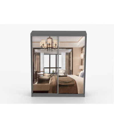 Armoire Solènea 183 cm avec miroir
