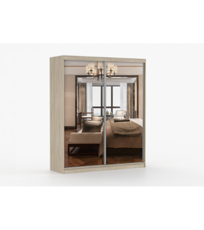 Armoire Solènea 183 cm avec miroir