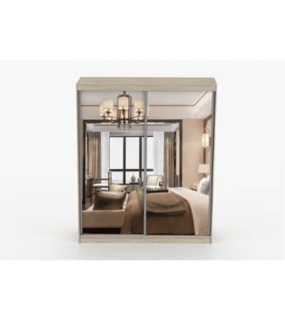 Armoire Solènea 183 cm avec miroir