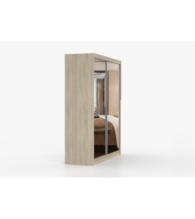 Armoire Solènea 183 cm avec miroir