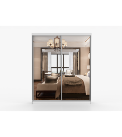 Armoire Solènea 183 cm avec miroir