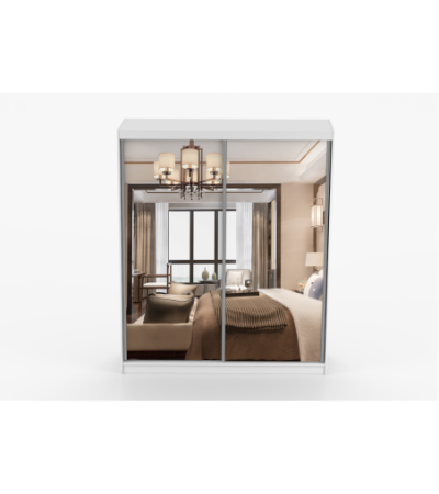 Armoire Solènea 183 cm avec miroir