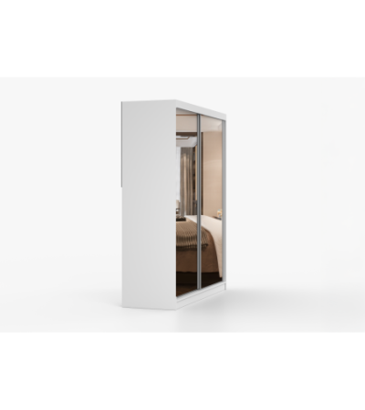 Armoire Solènea 183 cm avec miroir