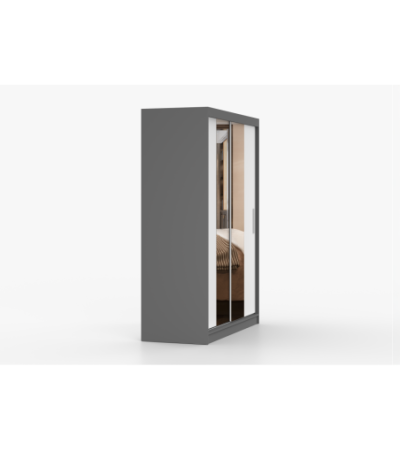 Armoire Aenora 150 cm avec miroir