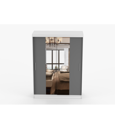 Armoire Aenora 150 cm avec miroir