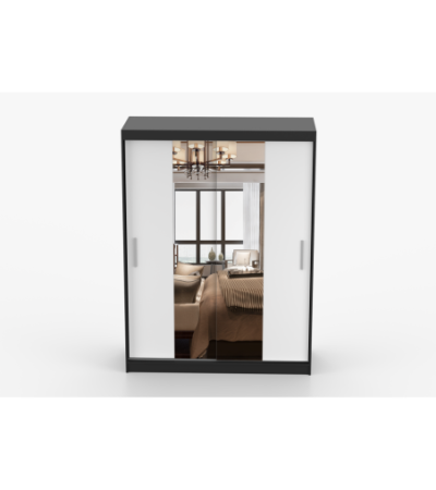 Armoire Aenora 150 cm avec miroir