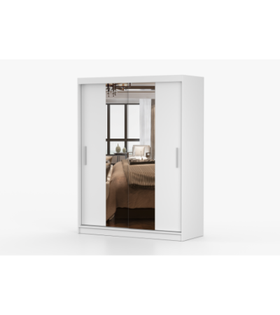 Armoire Aenora 150 cm avec miroir