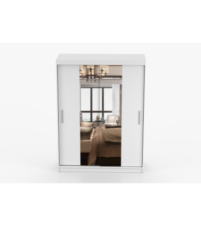 Armoire Aenora 150 cm avec miroir
