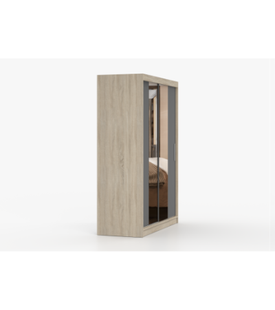 Armoire Aenora 150 cm avec miroir