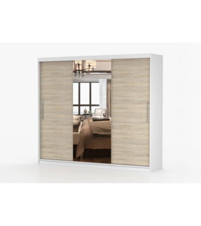 Armoire Théana avec miroir 250 cm
