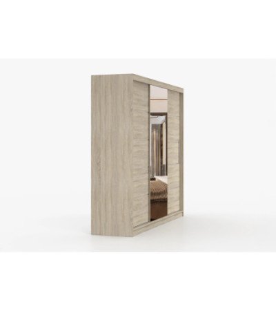 Armoire Théana avec miroir 250 cm