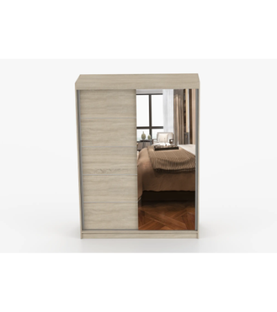 Armoire Vaiana 150 cm avec miroir