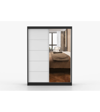 Armoire Vaiana 150 cm avec miroir