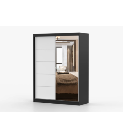 Armoire Vaiana 150 cm avec miroir