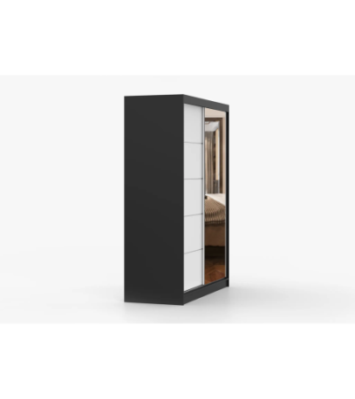 Armoire Vaiana 150 cm avec miroir