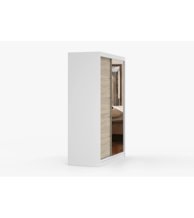 Armoire Vaiana 150 cm avec miroir