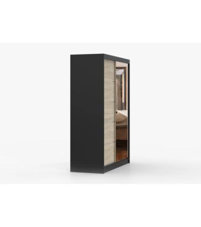 Armoire Vaiana 150 cm avec miroir