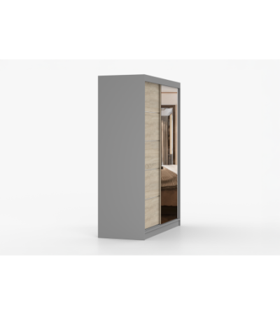 Armoire Vaiana 150 cm avec miroir