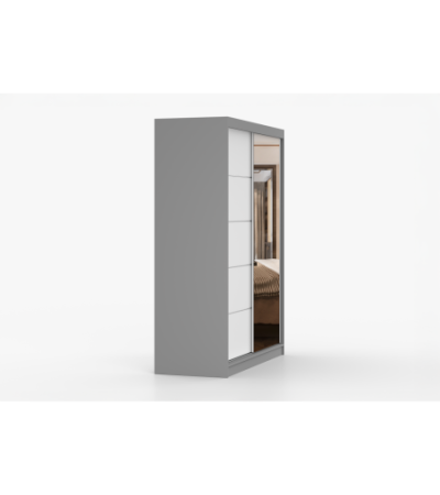 Armoire Vaiana 150 cm avec miroir