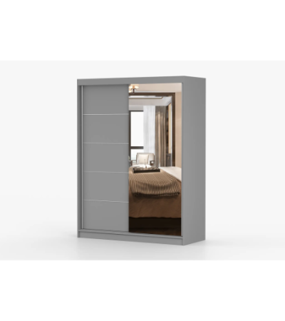 Armoire Vaiana 150 cm avec miroir
