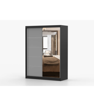 Armoire Vaiana 150 cm avec miroir