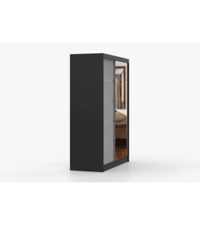 Armoire Vaiana 150 cm avec miroir