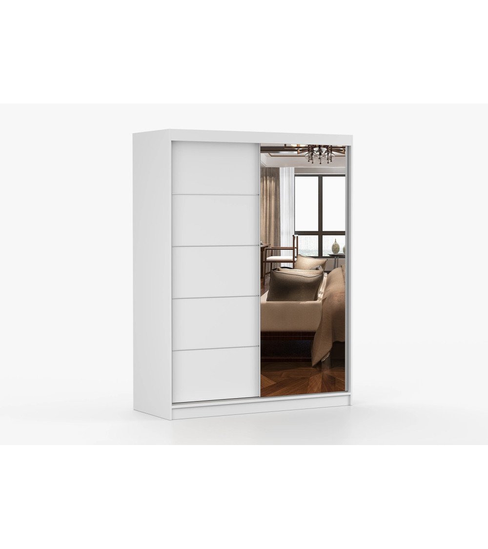 Armoire Vaiana 150 cm avec miroir