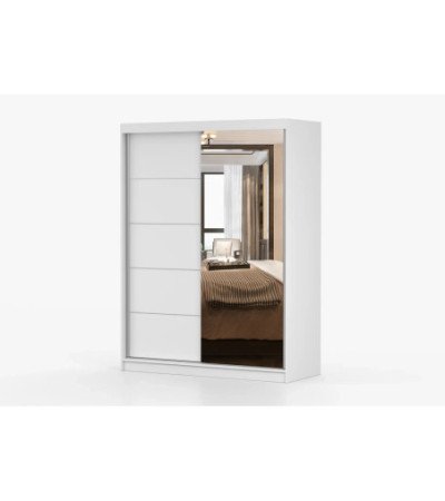 Armoire Vaiana 150 cm avec miroir