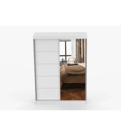 Armoire Vaiana 150 cm avec miroir