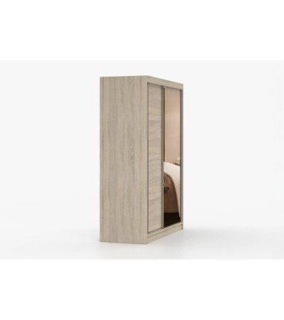 Armoire Elowen 150 cm avec miroir