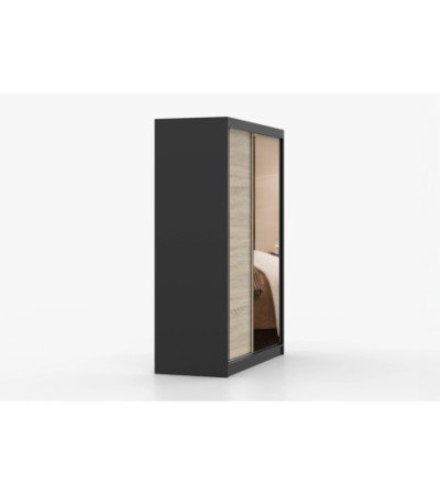 Armoire Elowen 150 cm avec miroir