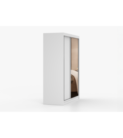 Armoire Elowen 150 cm avec miroir