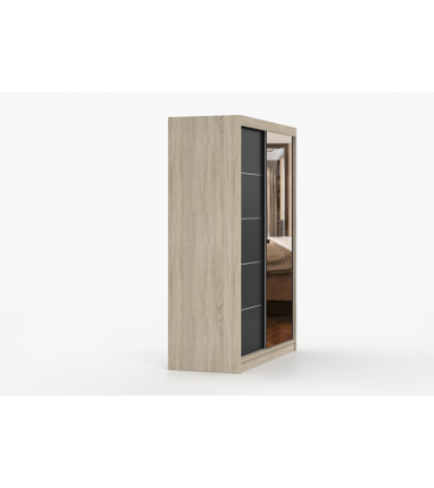 Armoire Irinaé 150 cm avec miroir