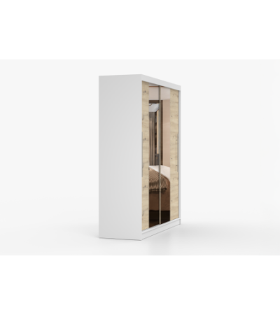 Armoire Althéa 203 cm avec miroir