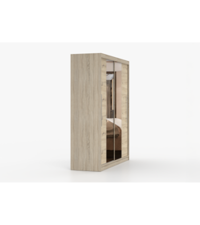 Armoire Althéa 203 cm avec miroir