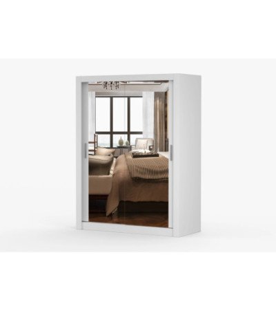 Armoire Maelian 150 cm avec miroir
