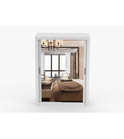 Armoire Maelian 150 cm avec miroir