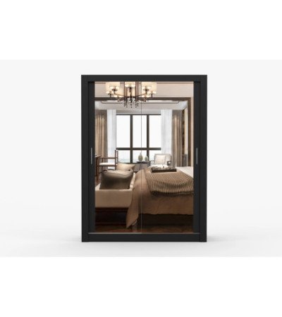 Armoire Maelian 150 cm avec miroir