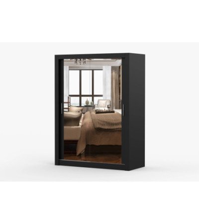 Armoire Maelian 150 cm avec miroir