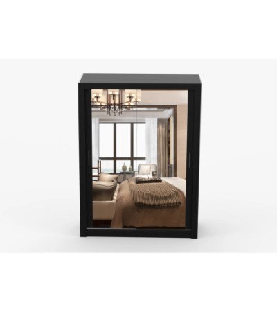 Armoire Maelian 150 cm avec miroir