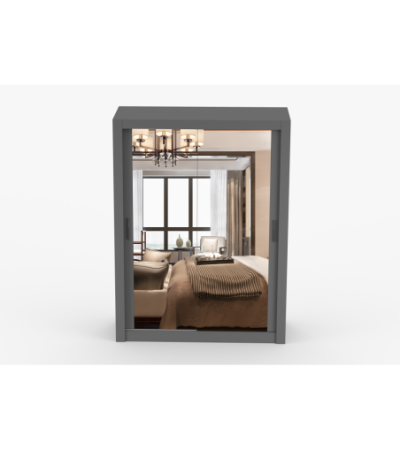 Armoire Maelian 150 cm avec miroir