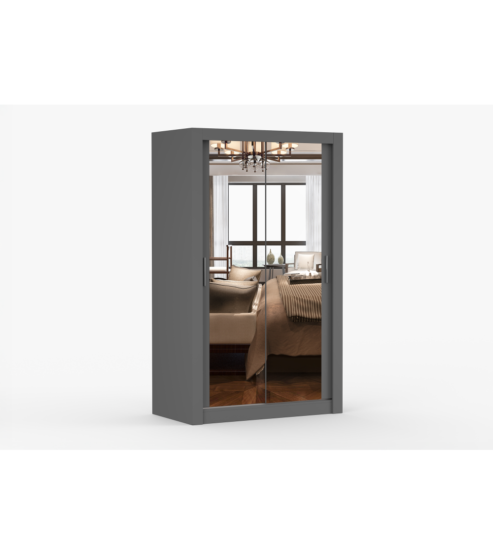 Armoire Mirella 120 cm avec miroir